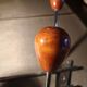 Coat rack/wall hook chrome and wood - 1960s/1970s