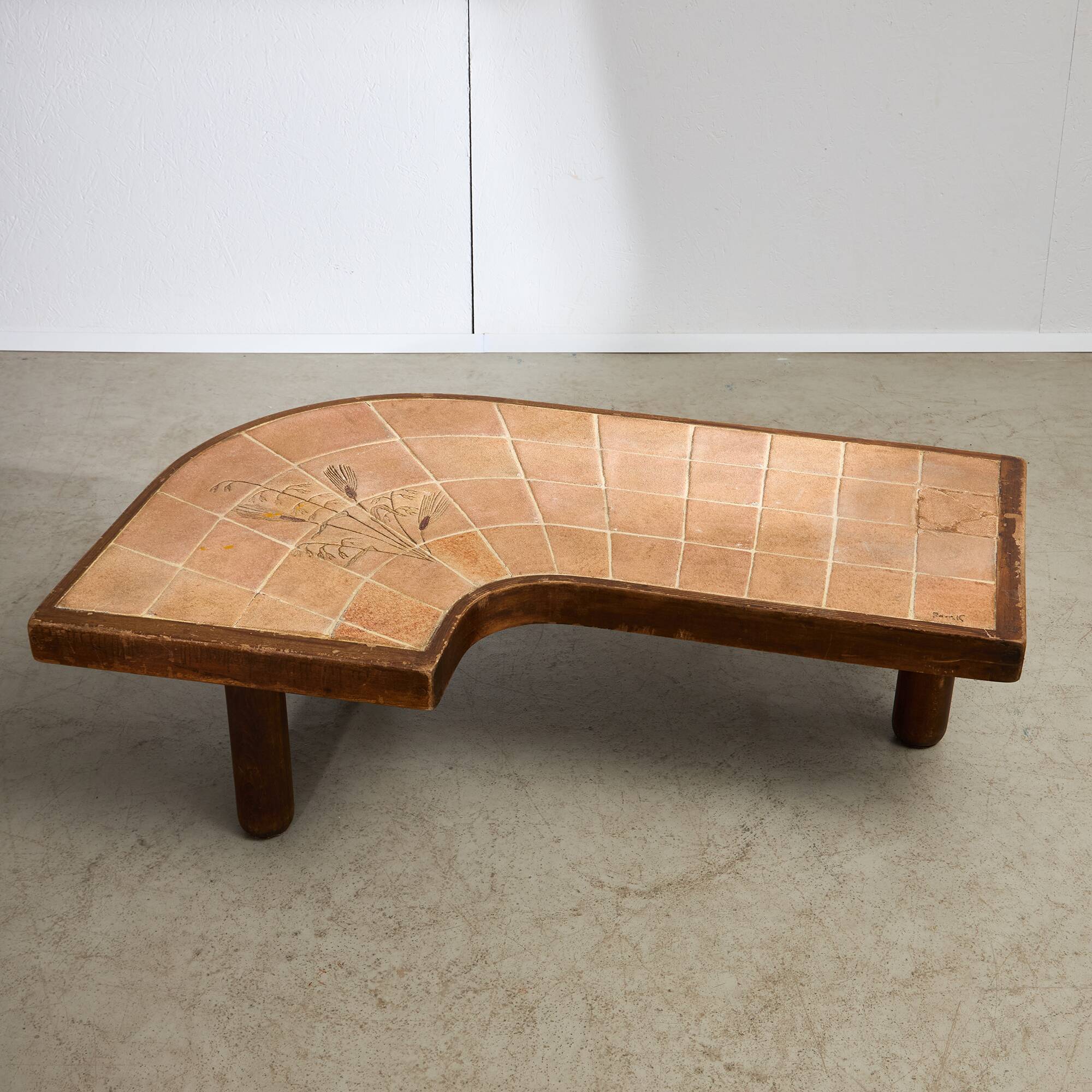Barrois Ceramic Top Coffee Table in Angle