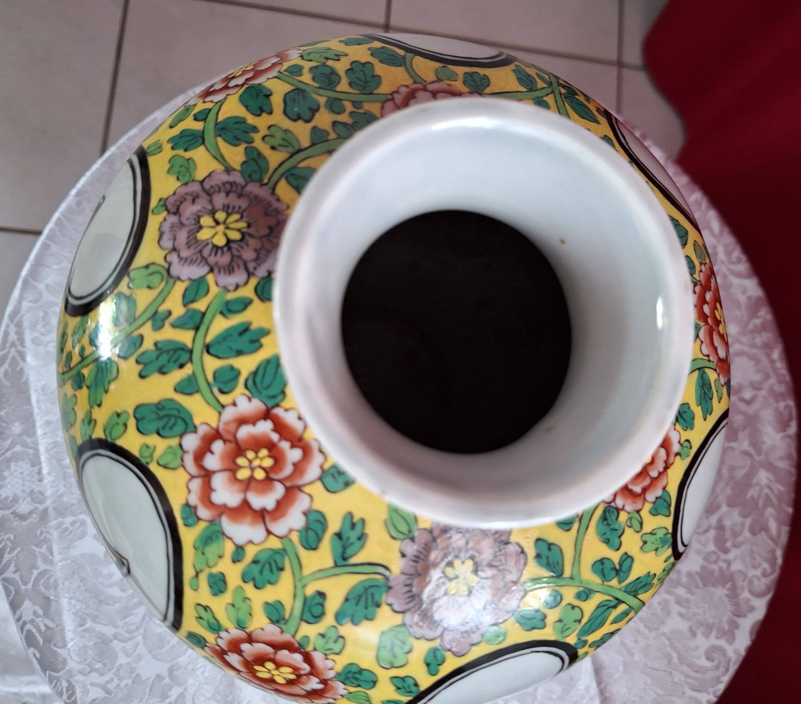 Art Deco ceramic vase stamped Sévre