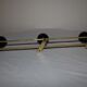 Vintage coat rack sies 60s 3 black balls