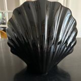 ceramic shell vase 1980