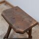English wooden cutler's stool
