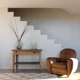 Handmade and reversible carpet - 140 x 200 cm - Mocha and white