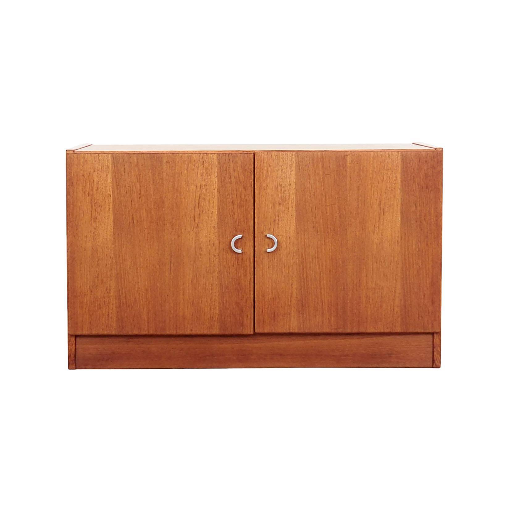 Teak cabinet, Danish design, 1970s, manufacturer: Denka
