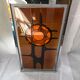 Metal and ceramic earthenware coffee table
