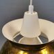 Navy hanging lamp, by Utzon for Louis Poulsen Denmark 1960s.