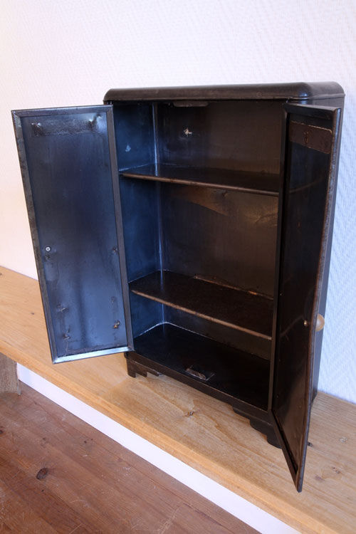 Small industrial metal cabinet