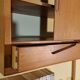 Teak wall secretary RIVAL, Vintage Scandinavian 1960s