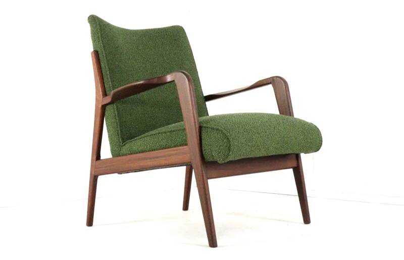 Armchair 'Crooswijk' - mid century modern - full restored - new upholstery