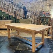 Table de ferme en chêne massif
