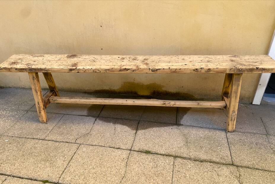 Banc de ferme