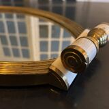 art deco mirrored tray