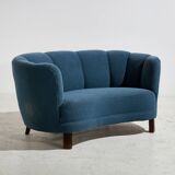 Two-Seater Banana Sofa, 1940s (MK10671)