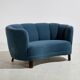 Two-Seater Banana Sofa, 1940s (MK10671)