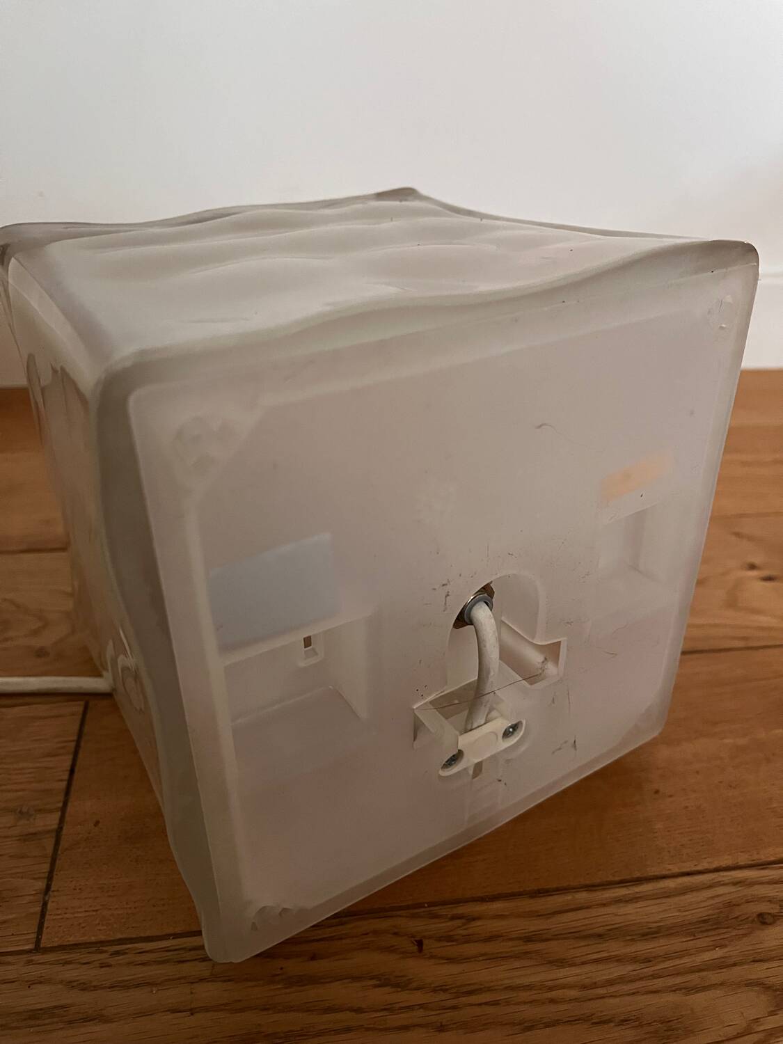 Lampe de table "glaçon" ikea des années 90