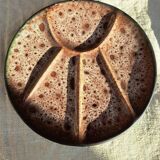 Marius Giuge Vallauris plate service