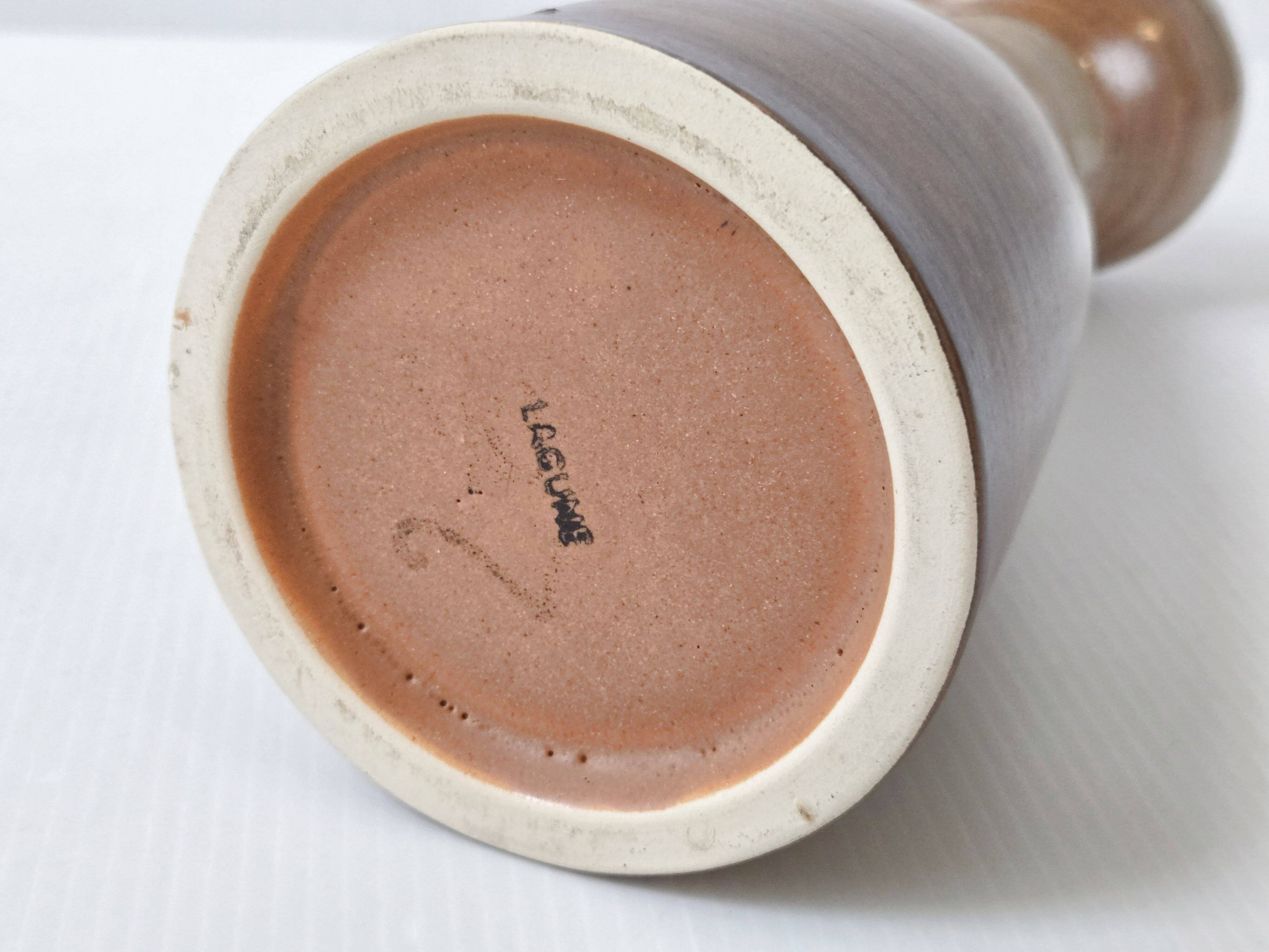 Vintage stoneware vase 1970