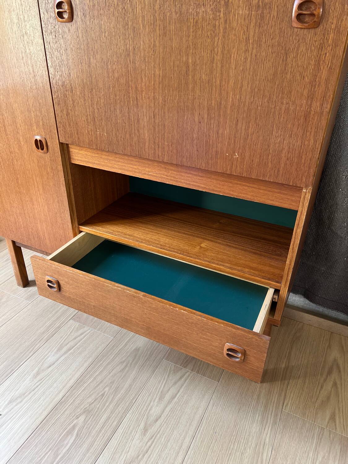 Vintage Scandinavian secretary