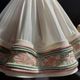 Pair of vintage bedside lamps with brass petticoat shades, 20th century