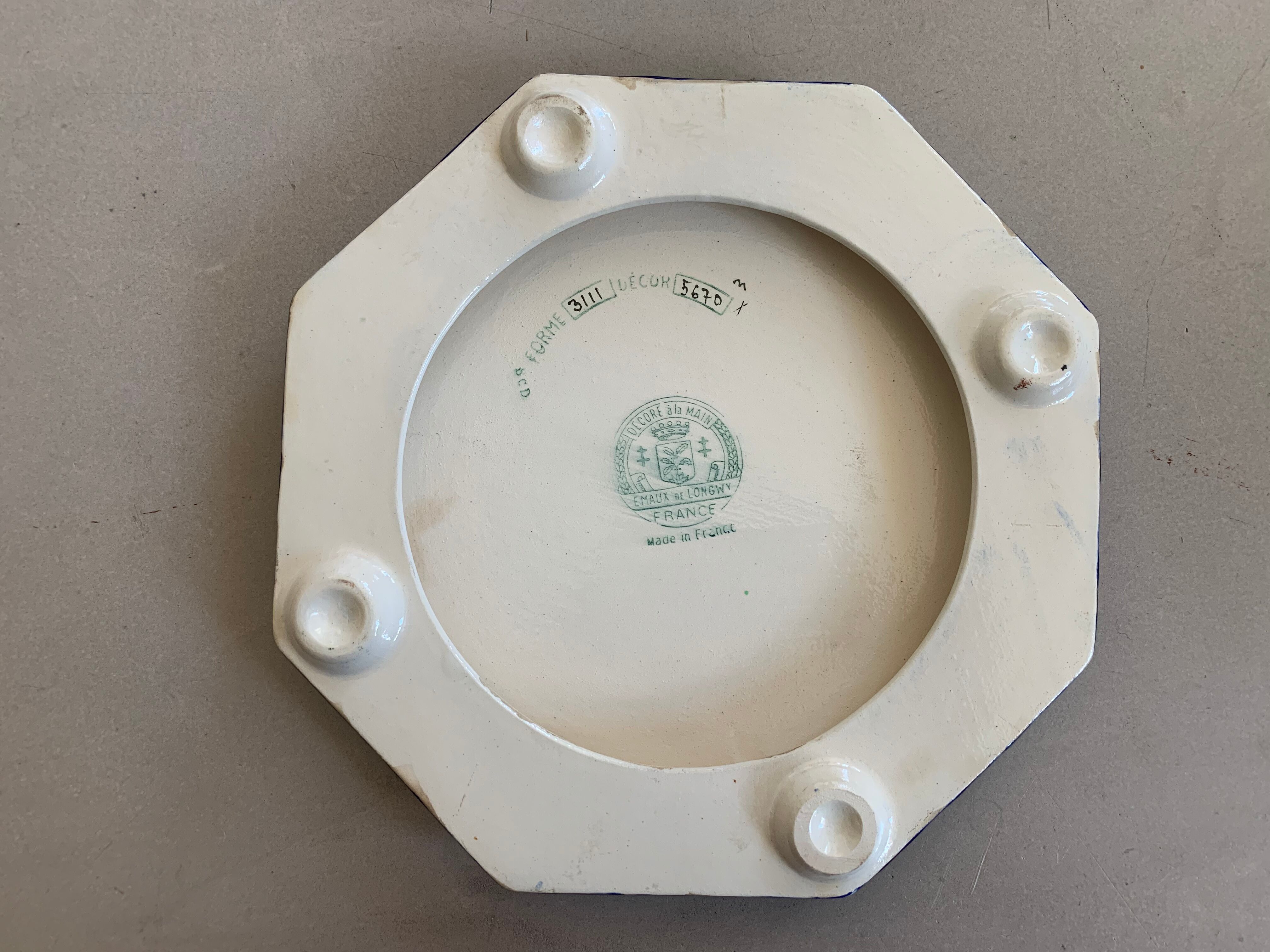 Longwy tbe enamelled trivets