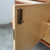 Sideboard teak and Scandinavian walnut