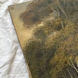 Oil painting on canvas 19th century