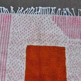 Hand-woven Berber Beni Ouraine rug