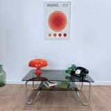 Smoked glass coffee table