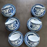 6 Tasses porcelaine de Chine