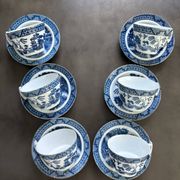 6 Tasses porcelaine de Chine