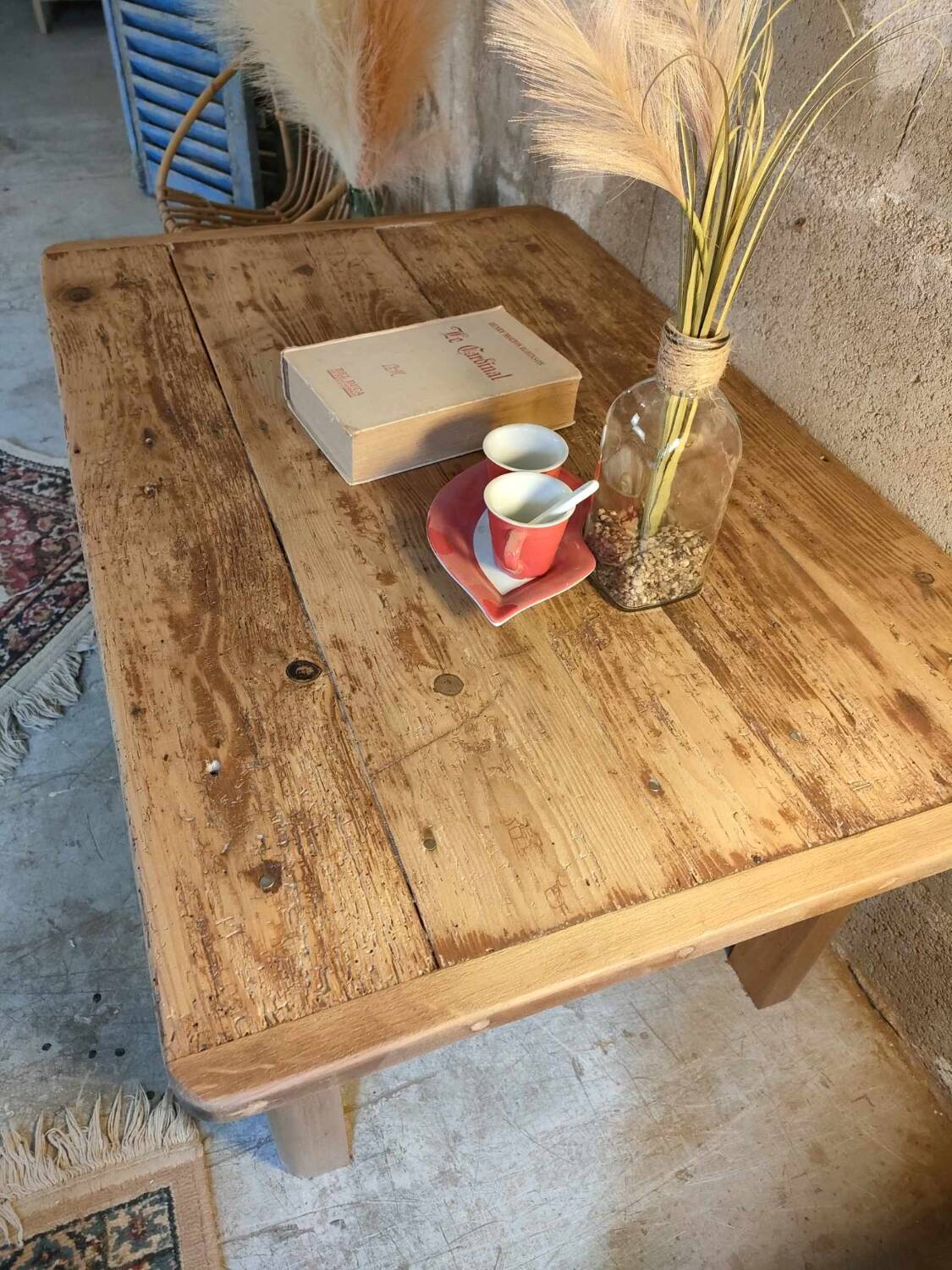 Farmhouse coffee table