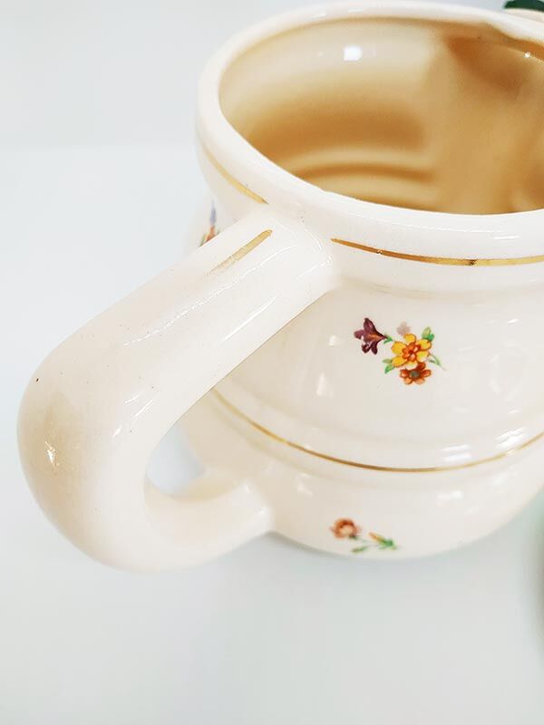 Vintage floral teapot