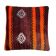 Vintage turkish kilim cushion cover , 40 x 40 cm
