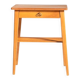 Scandinavian Birch Bedside Table, 1950s