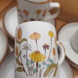 Coffee cups and saucers
