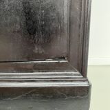 Sideboard - showcase 2 old body in blackened wood