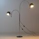 Mid Century GEPO Double Arc Space Age Eyeball Floor Lamp