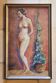 Vintage watercolour painting of a female nude from the 1940s-50s.