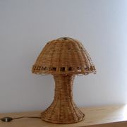 Rattan table lamp