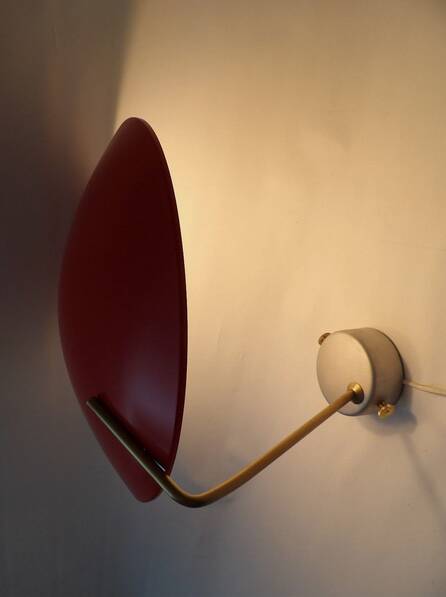 Stilnovo Wall Lamp Circa 1950 by Bruno Gatta