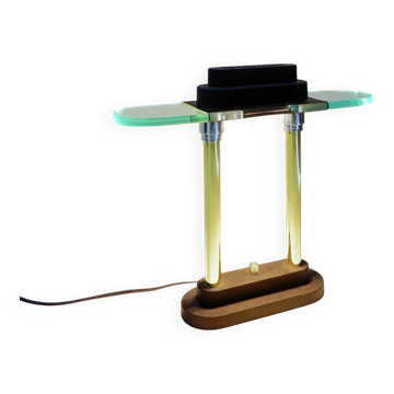 Lampe de table halogène postmoderne - XXème