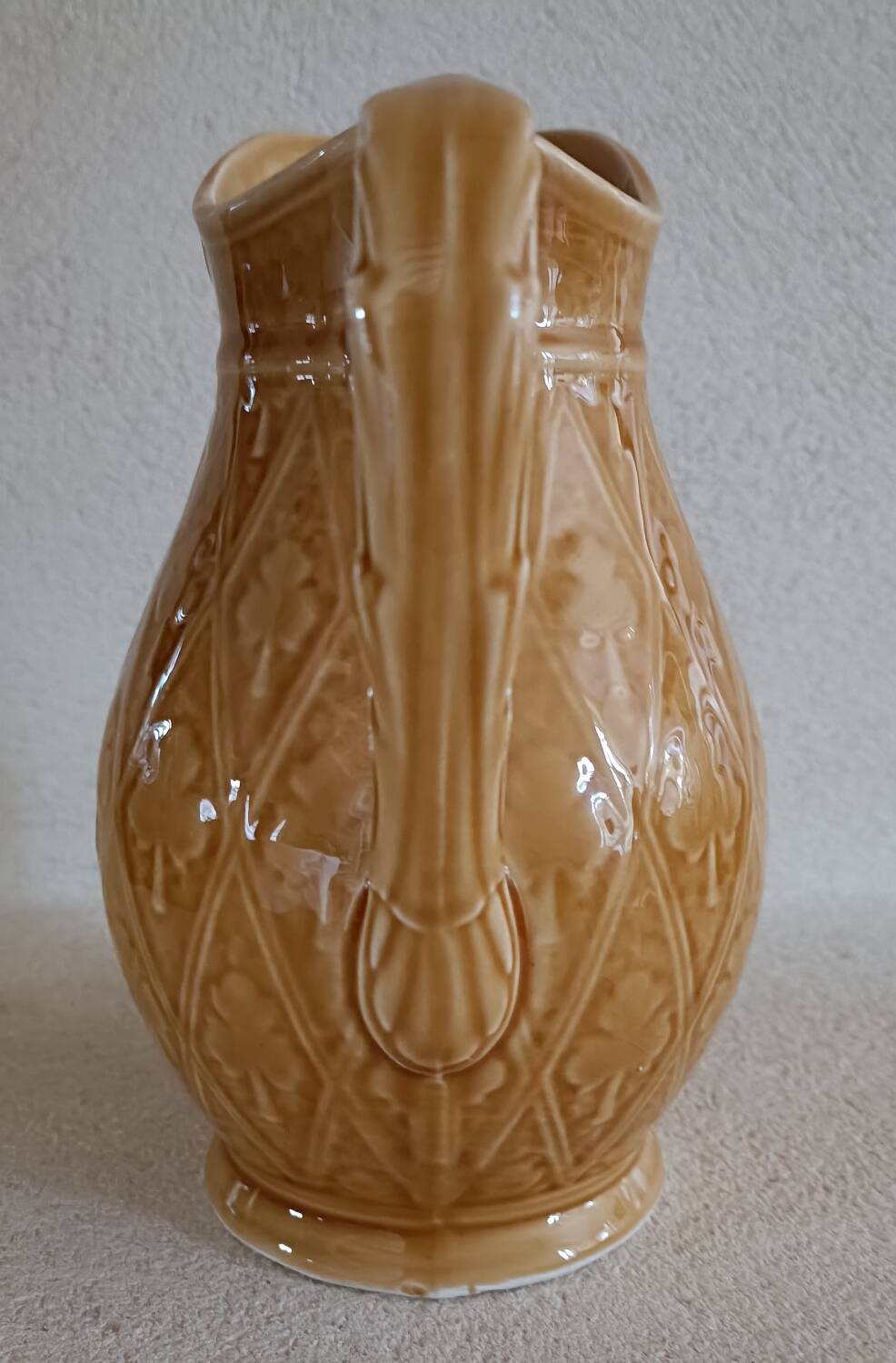 Vintage Sarreguemines pitcher