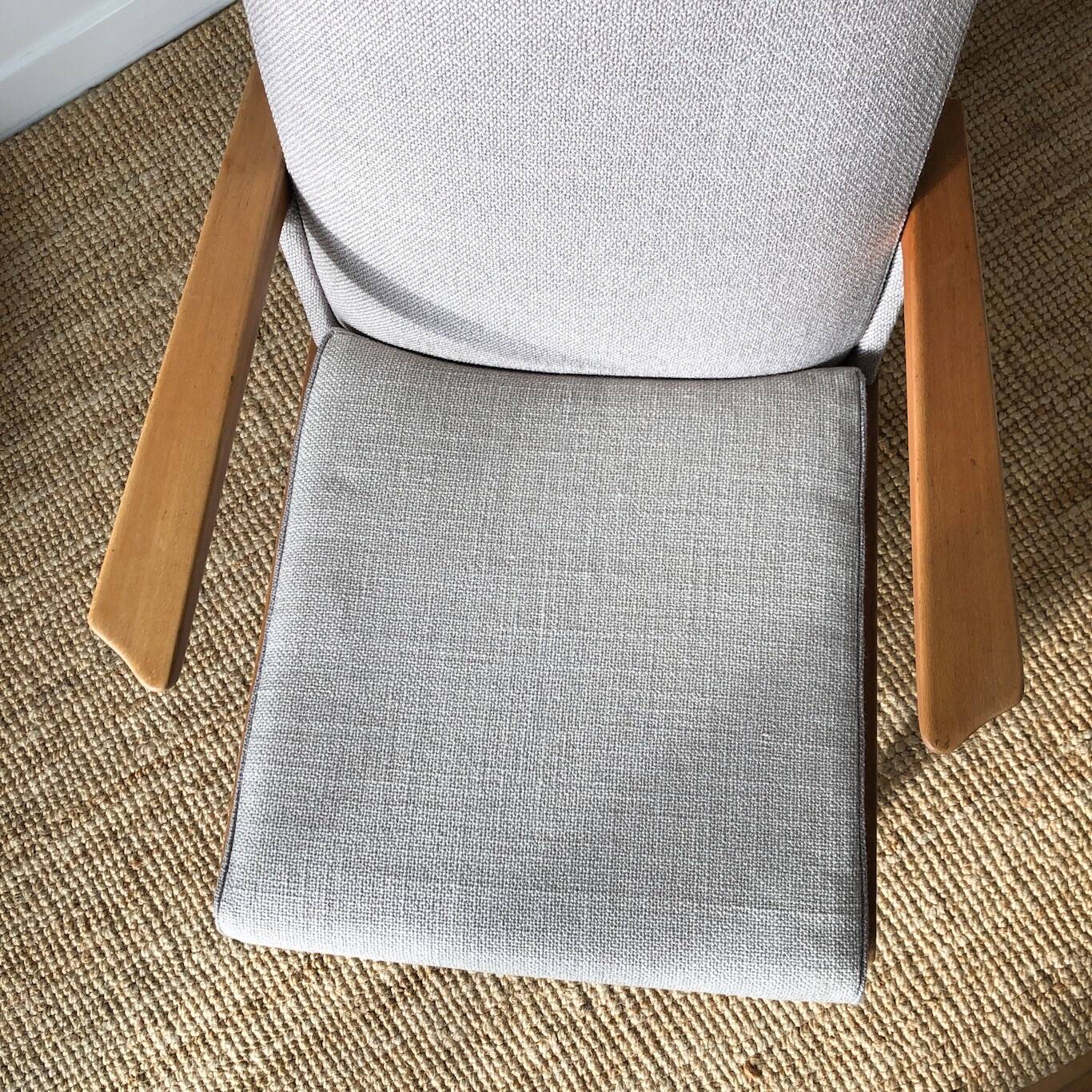 Fauteuil inclinable entièrement restauré