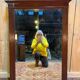 Antique Art Deco mirror