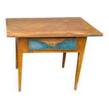 Tableau allmoge suédoise, XIXe siècle, peinture d'origine