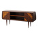 SIDEBOARD VINTAGE IN LEGNO CON DETTAGLI IN OTTONE ANNI ’60 MODERNARIATO
