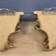 Paire de consoles d’applique en bois doré – fin XIXe