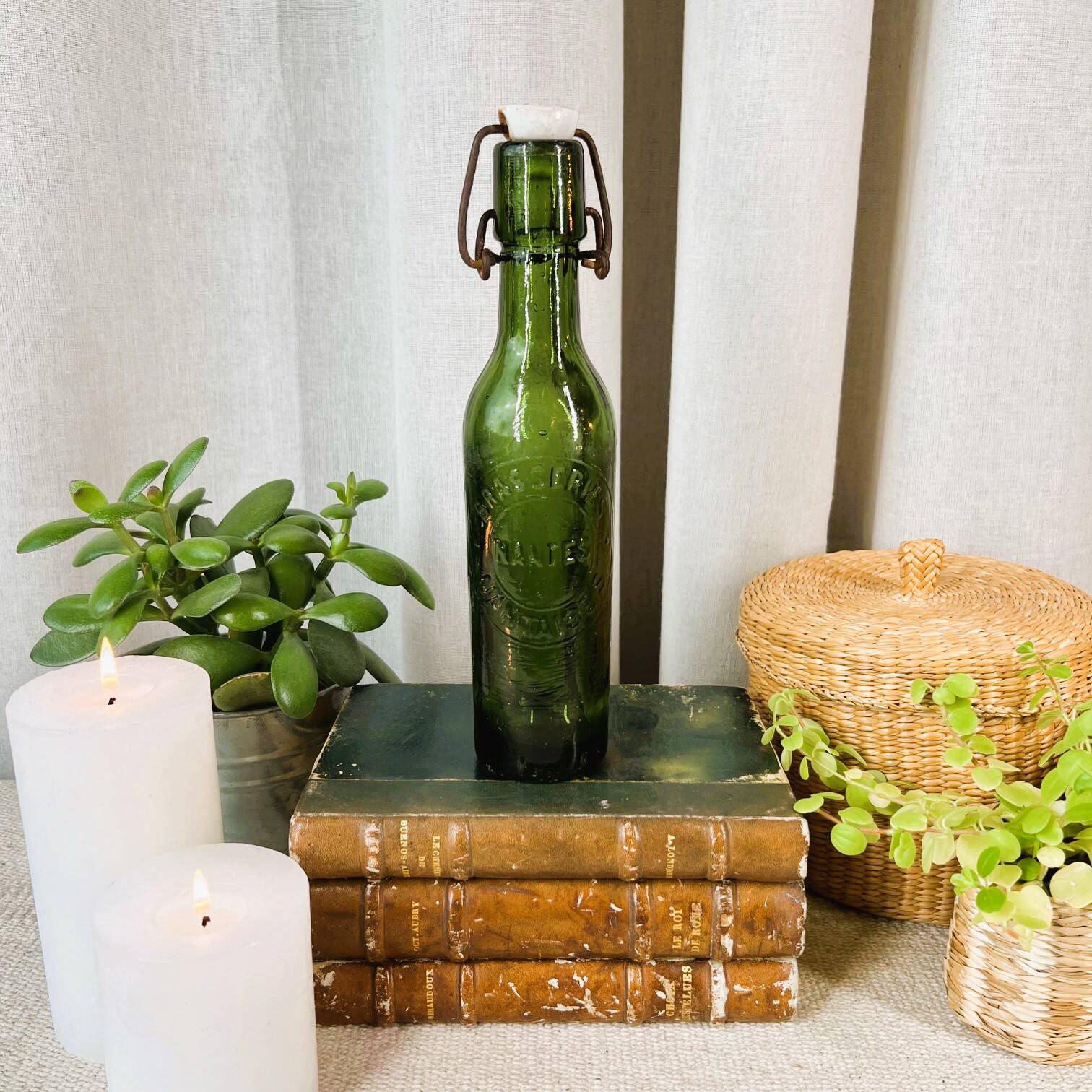 Old bottle “Brasseries Nantaises”