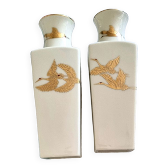 Pair of Japanese vases