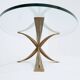 Large bronze coffee table by Michel Mangematin circa 1962
